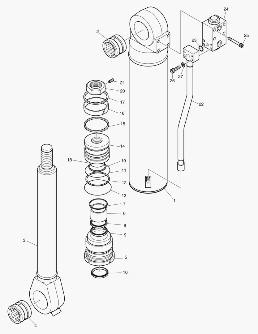 ЦИЛИНДР АУТРИГЕРОВ - ЛЕВОСТОРОННИЙ
