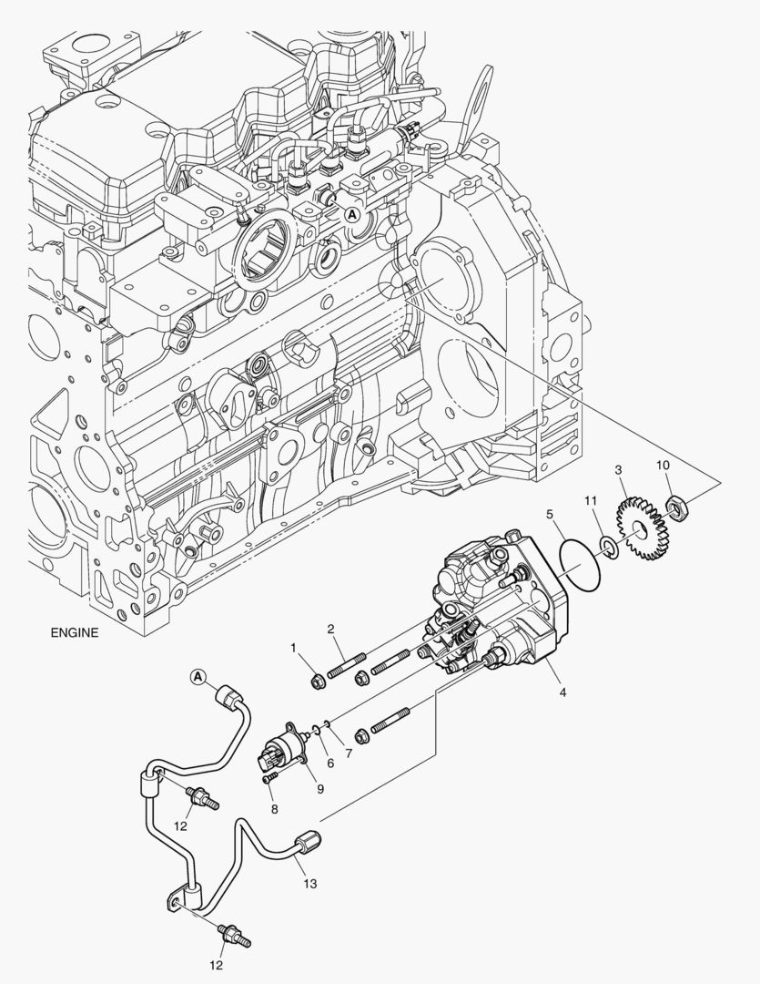 НАСОС ДЛЯ ВПРЫСКА ТОПЛИВА