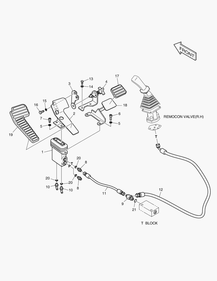 ТРУБОПРОВОД СЕРВОУПРАВЛЕНИЯ - 2 ПУТИ(2)