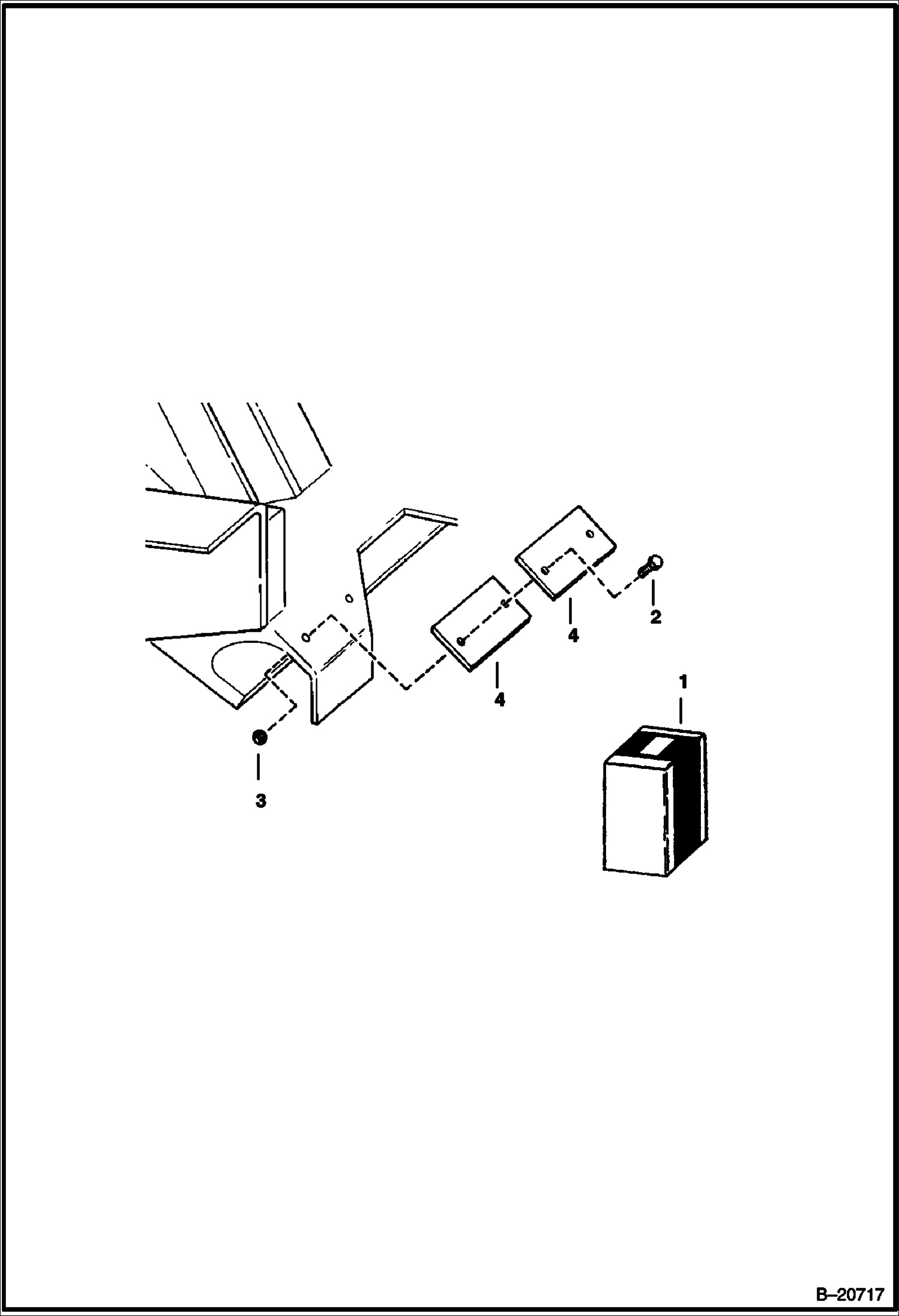 Схема КОМПЛЕКТ ПОДУШЕК ПОДЪЕМНОЙ РУКОЯТИ