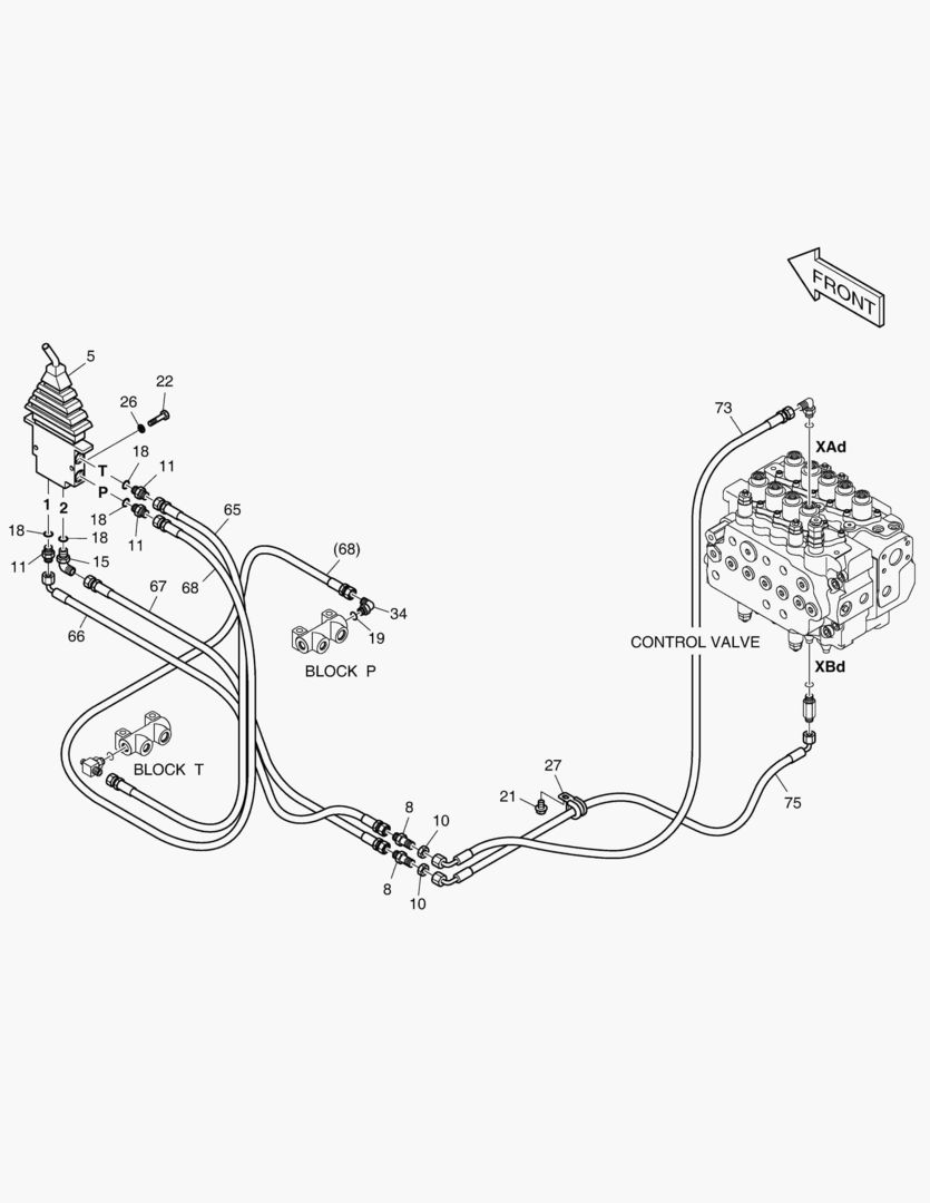 ТРУБОПРОВОД СЕРВОУПРАВЛЕНИЯ(9)