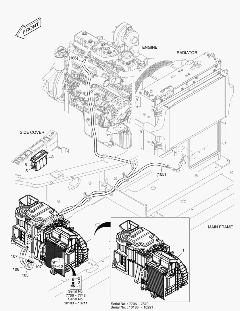 7890 AIRCONDITIONER(1) - HEATER [7706~]