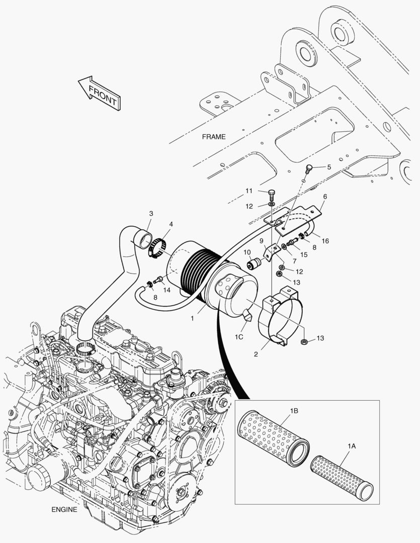 Спецтехника 2110 AIR CLEANER