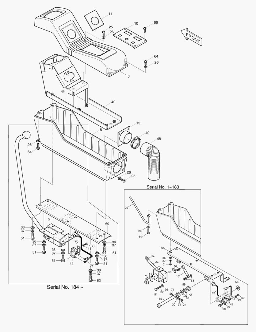 ПУЛЬТ УПРАВЛЕНИЯ-ЛЕВОСТОРОННИЙ