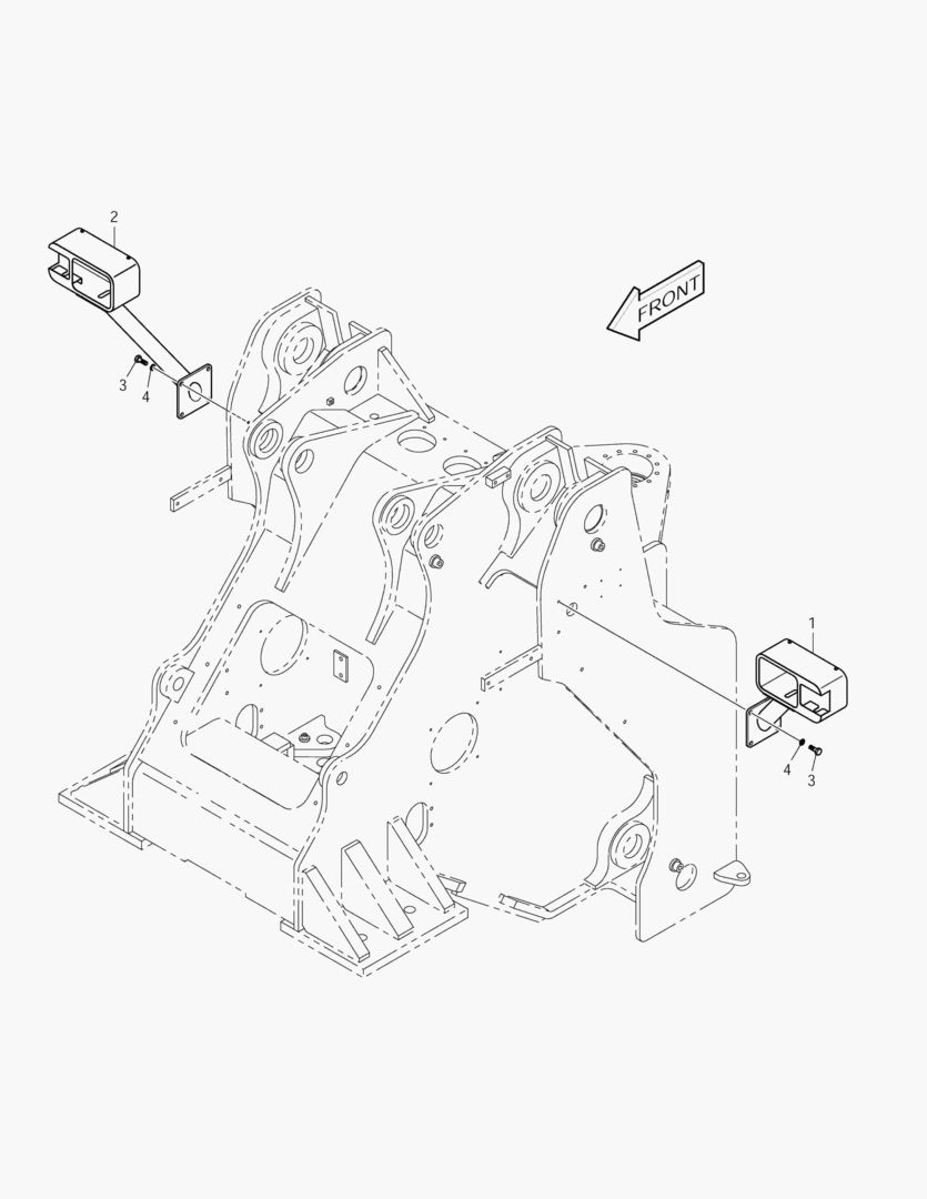 ПОДДЕРЖКА ПЕРЕДНЕЙ ЛАМПЫ