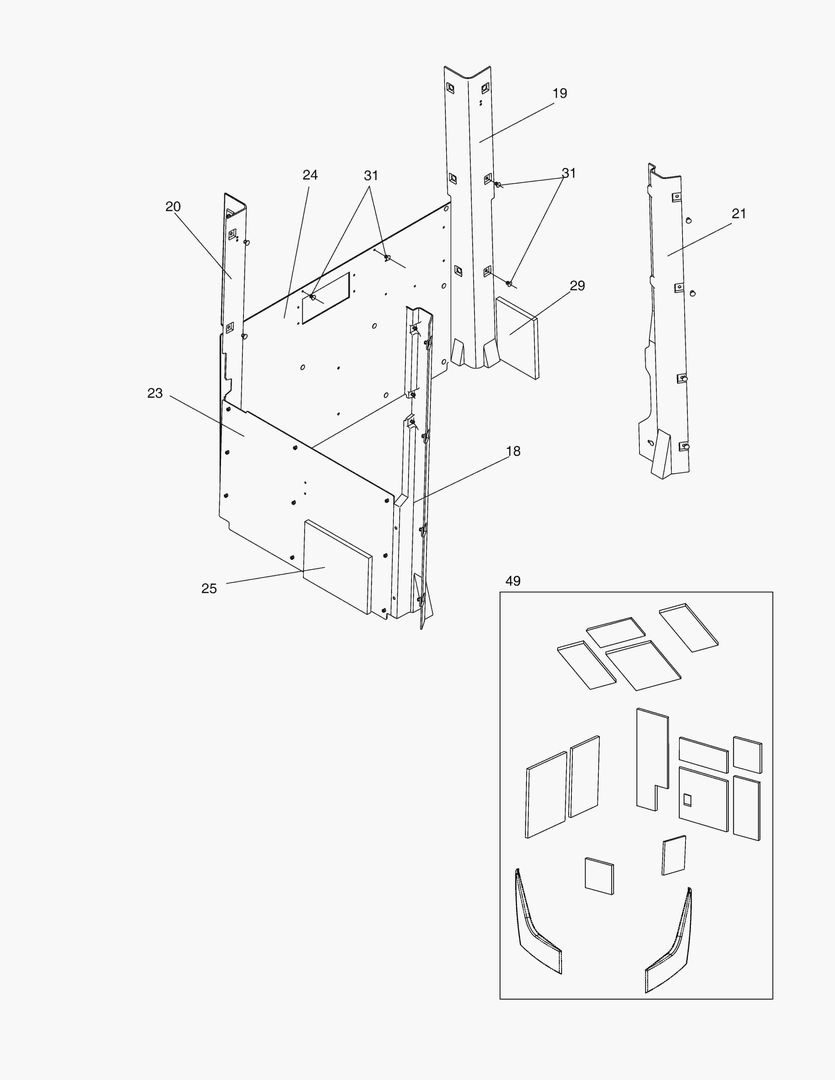 5182 CABIN(2) - INTERIOR SHEET [10732~]