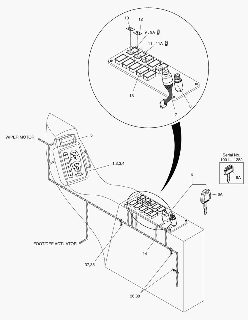 1500 ELECTRIC PARTS(1)-GAUGE & SWITCH PANEL
