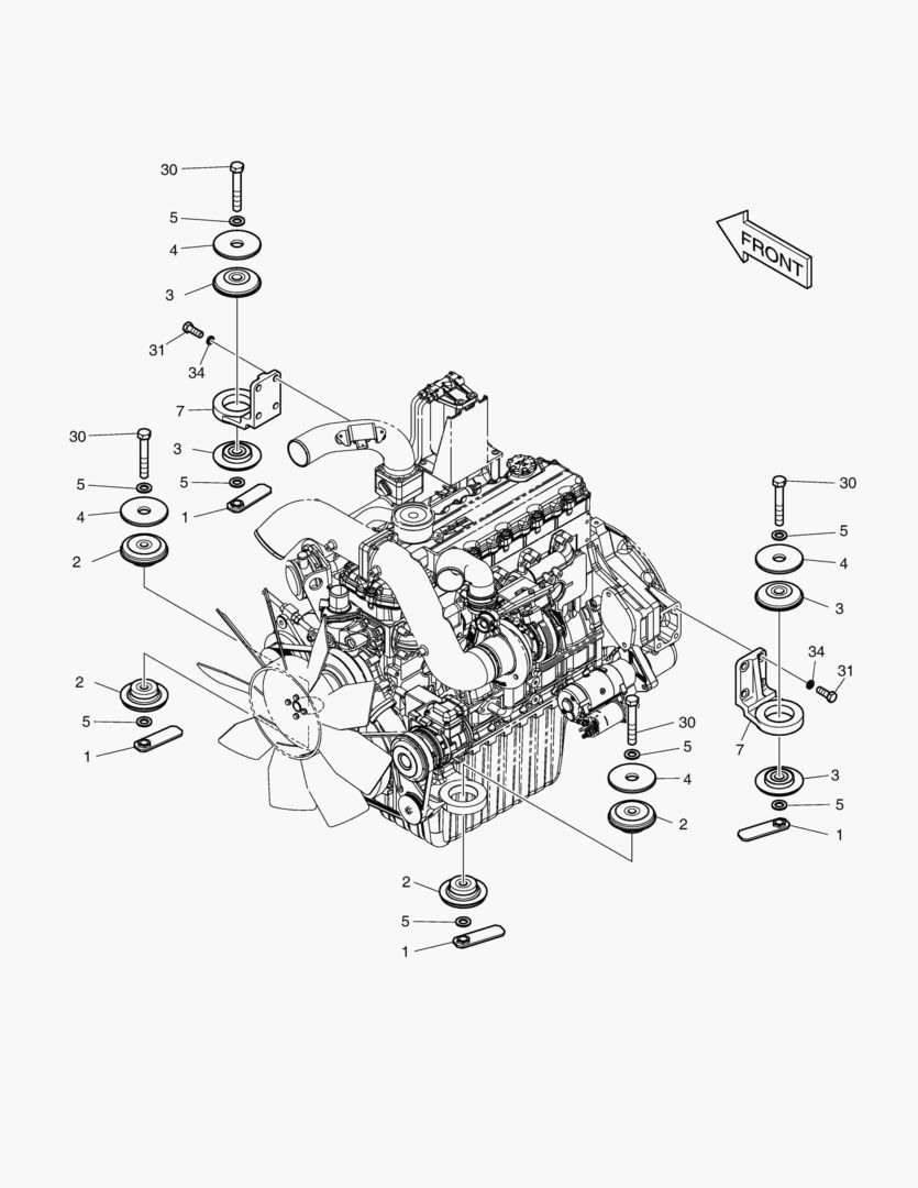 МОНТАЖ ДВИГАТЕЛЯ