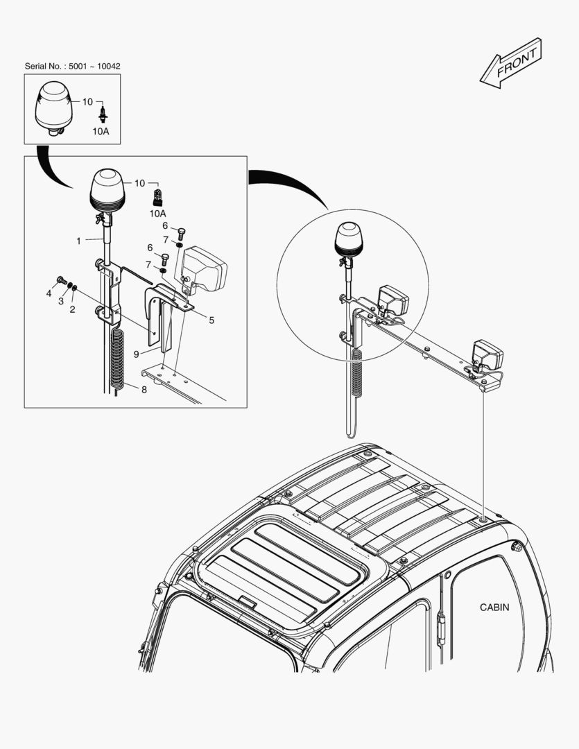 ПРОБЛЕСКОВЫЙ МАЯЧОК(ТЕЛЕСКОПИЧЕСКИЙ ПОГРУЗЧИК)