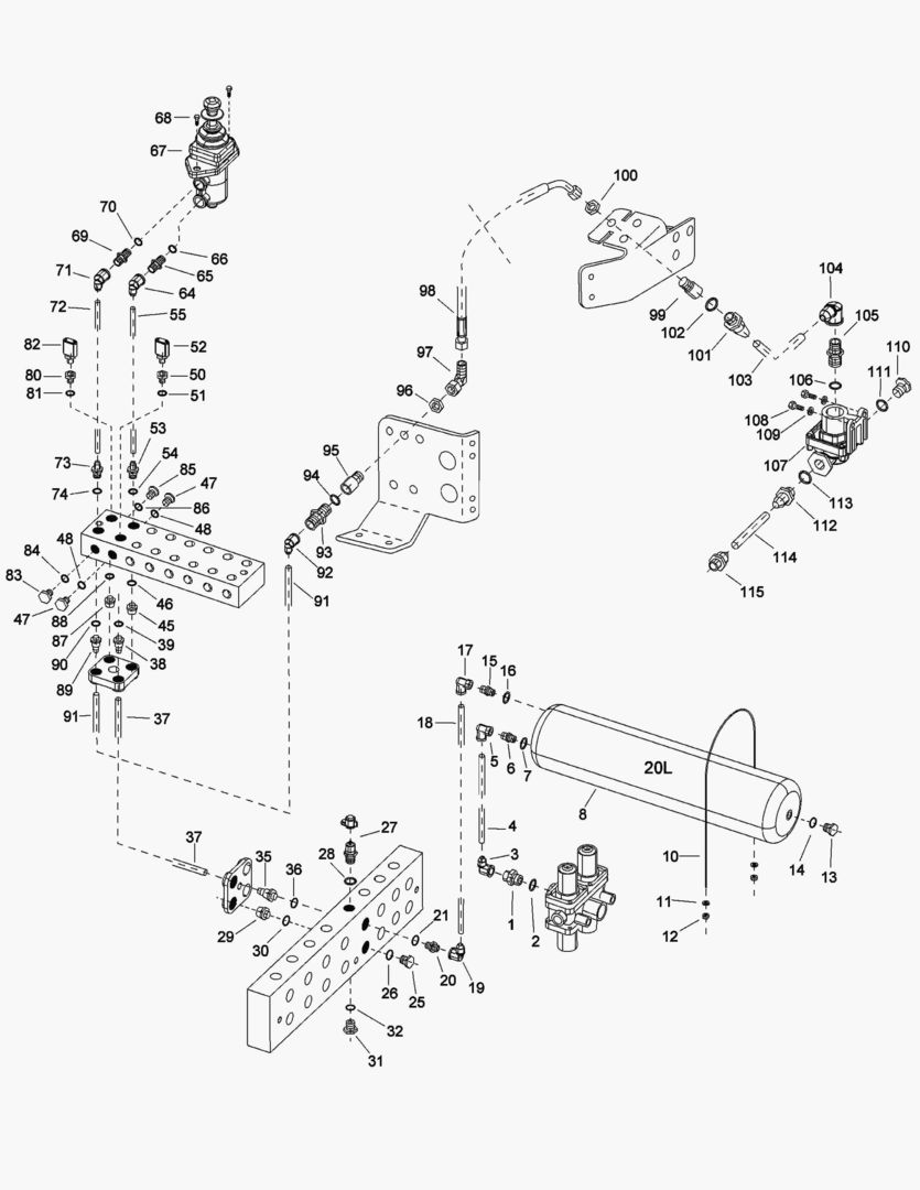 G044-1 PARKING BRAKE SYSTEM