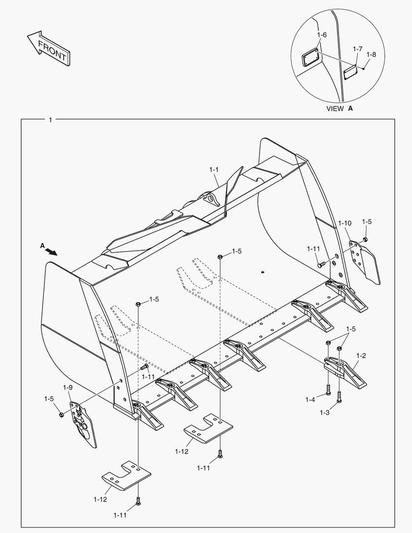 6090 BUCKET-3.5гЋҐ - MONO(MH)