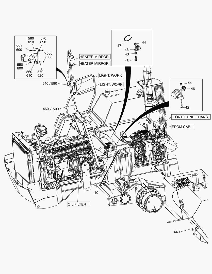 Схема G210-10 EL.SYSTEM FRONT WAGON S4