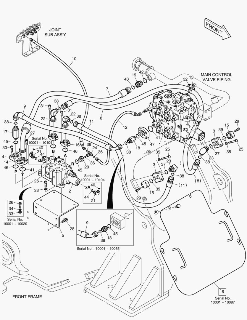 РЕКУЛИРУЮЩИЙ КЛАПАН ТРУБОПРОВОДА - 3-Й КАТУШКИ
