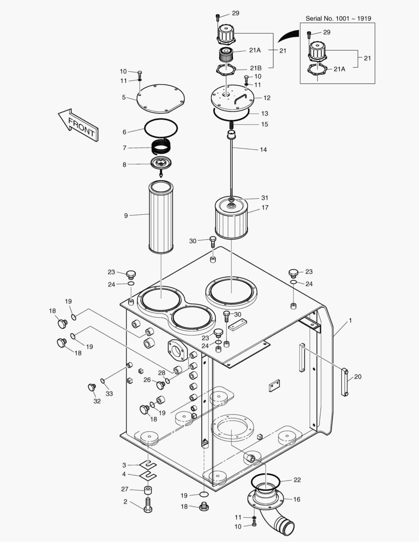 РЕЗЕРВУАР ДЛЯ МАСЛА