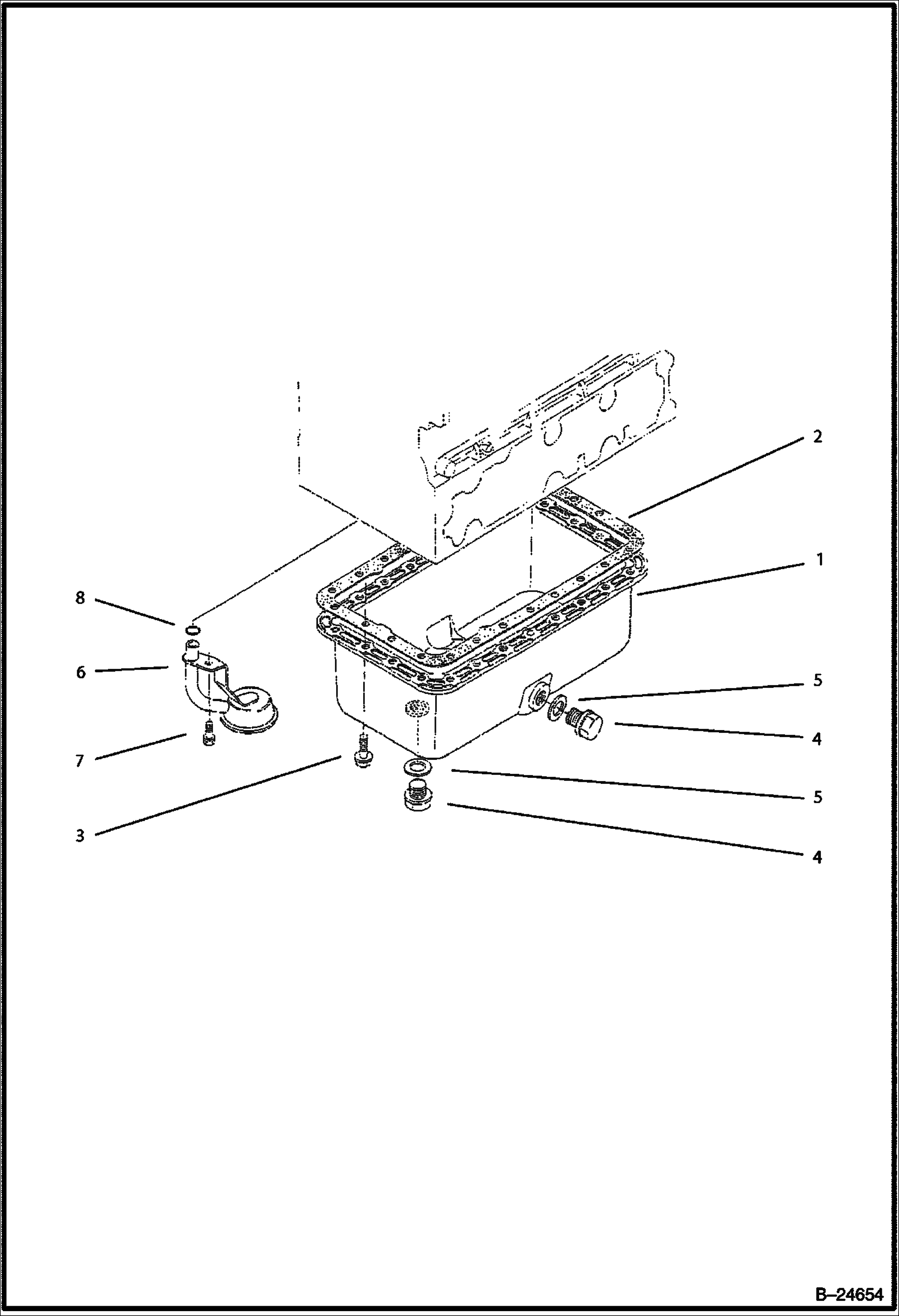 Схема МАСЛЯНЫЙ ПОДДОН