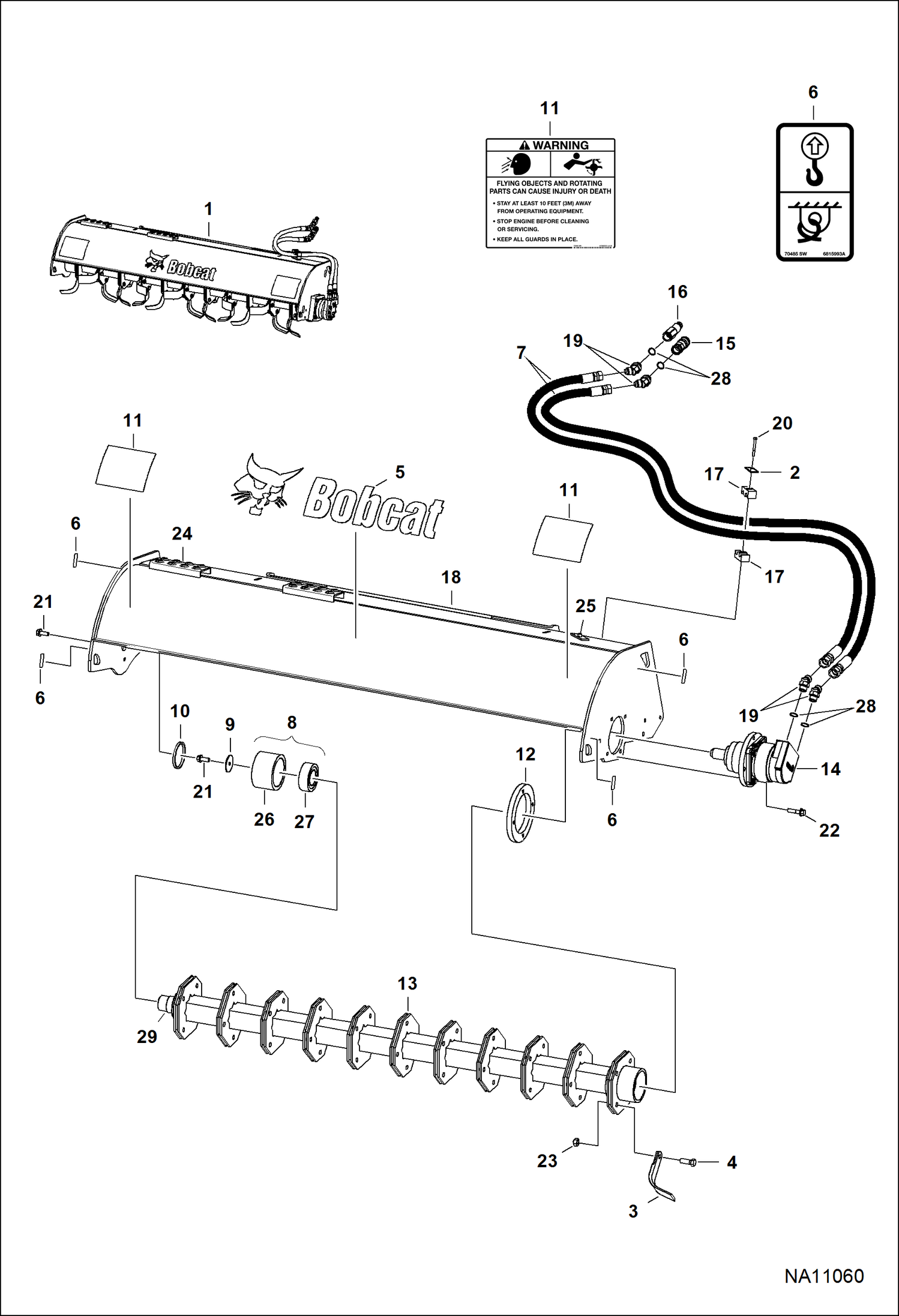 РУКОЯТКА УПРАВЛЕНИЯ (РАМА ШАССИ) (62-- 0552) (76-- 0551) (2 ОСНОВАНИЯ ПОДНОЖКИ - БЕЗ ОПОРНОЙ ЛАПЫ)