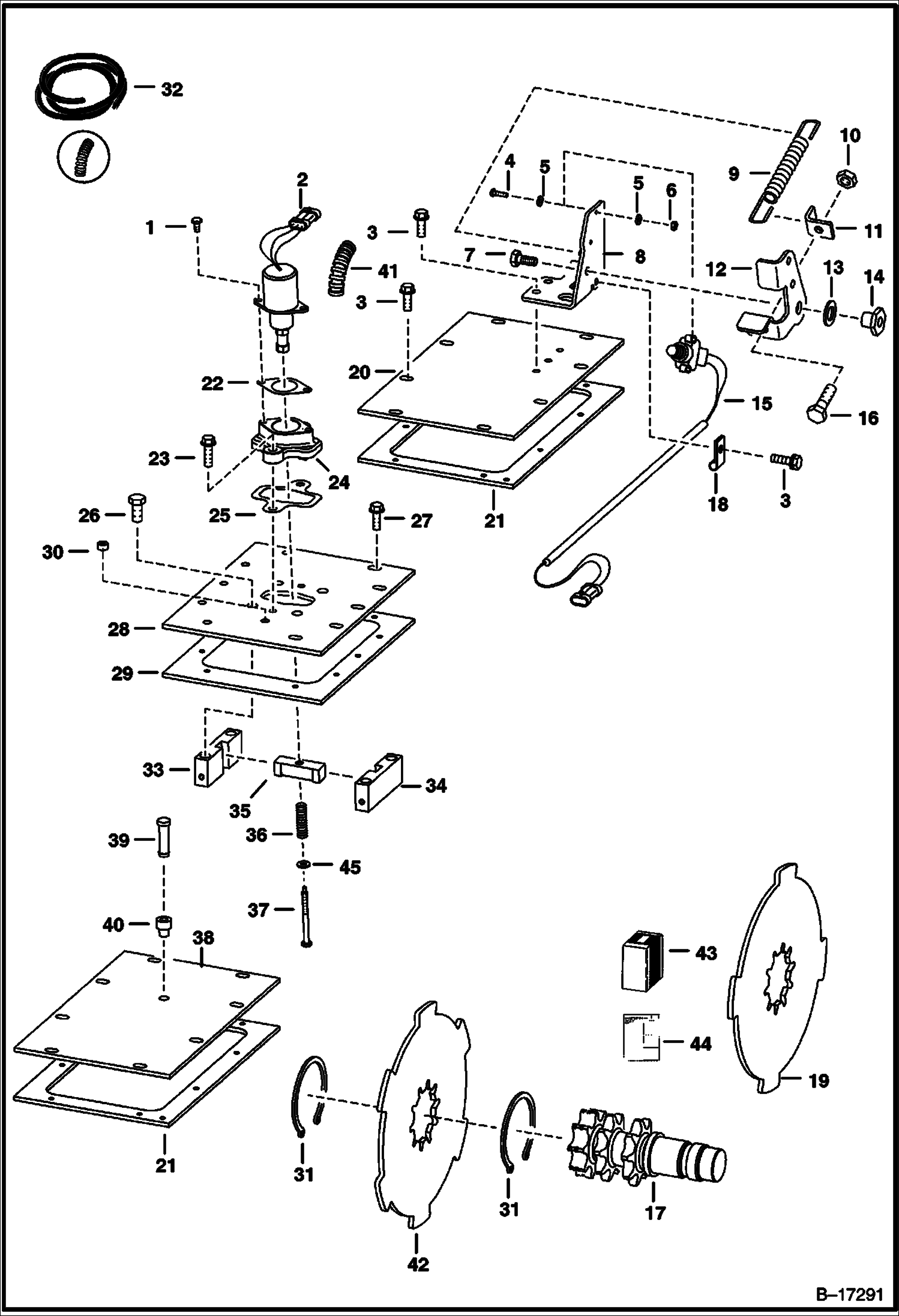 Схема ДИСКОВЫЙ ТОРМОЗ (СЕРИЙНЫЙ НОМЕР 509639899 И ВЫШЕ, 509616505 - 509634999)