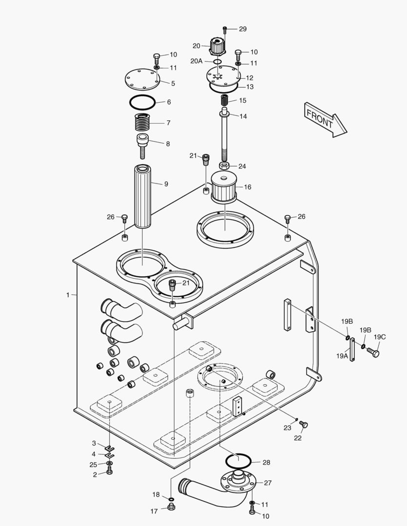 РЕЗЕРВУАР ДЛЯ МАСЛА