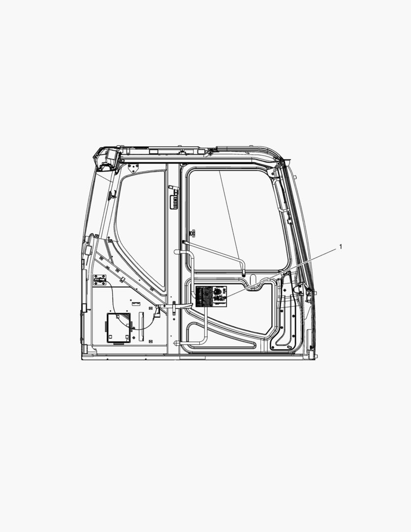 5450 DECAL - LUBRICATION(DX160LC-3)