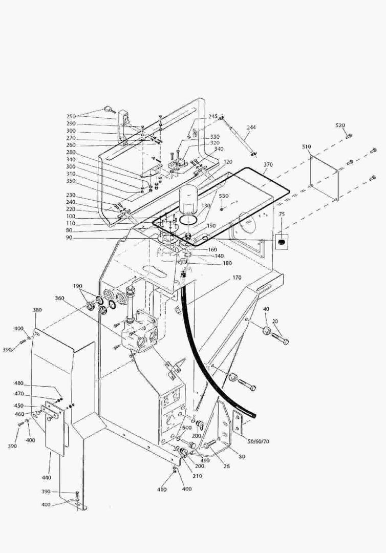 Спецтехника G200-2 HYDRAULIC TANK