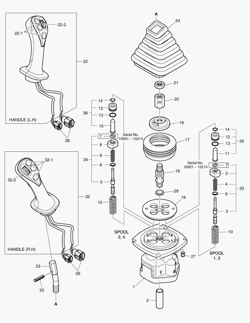 КЛАПАН ДЖОЙСТИКА