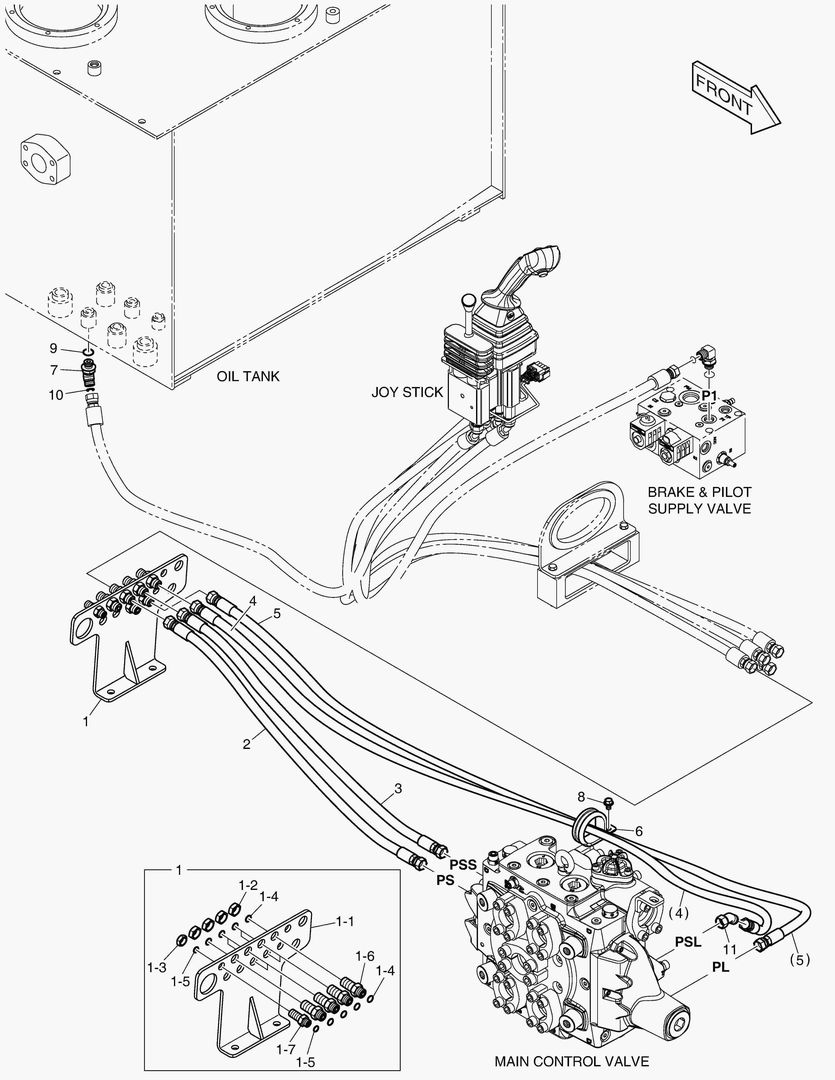 5110 PILOT PIPING - 2 SPOOL