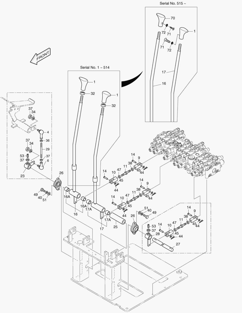 1260 CONTROL LEVER SYSTEM(2) [1~525]