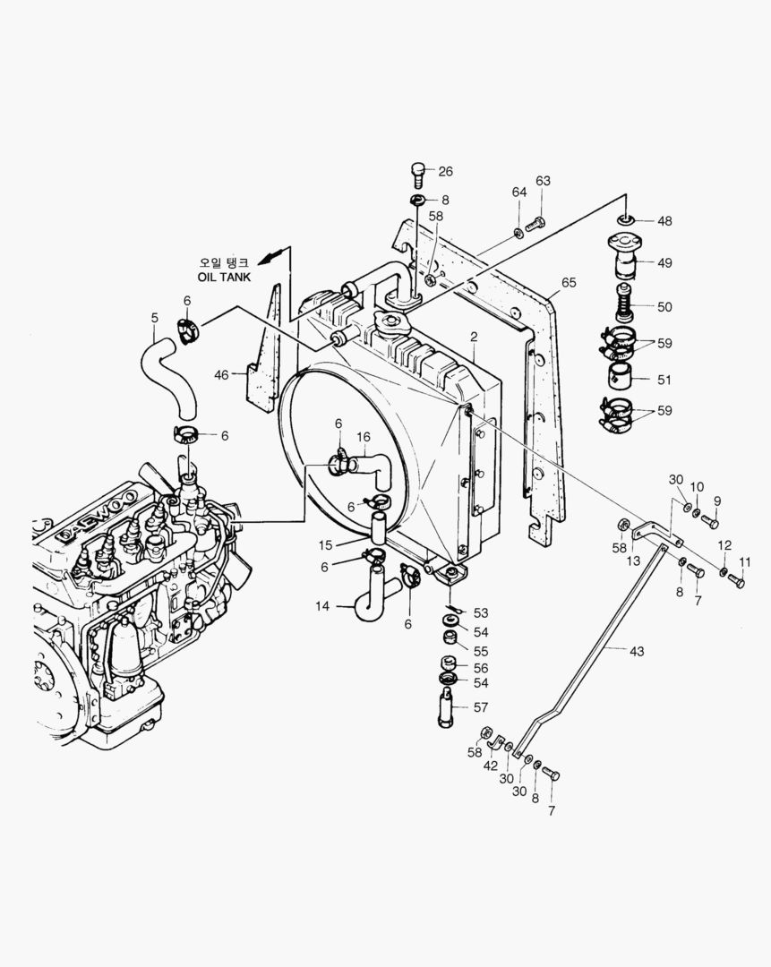 1140 RADIATOR & OIL COOLER