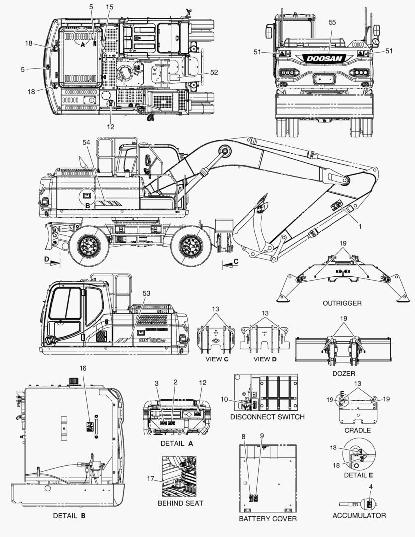 5450 NAME PLATE [1088~]