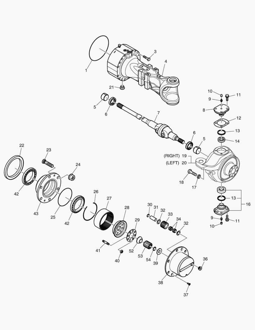 4392 FRONT AXLE(3) [8069~]