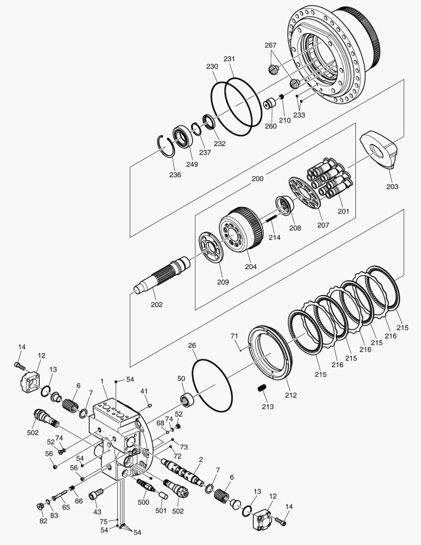 ХОДОВОЙ ГИДРОМОТОР