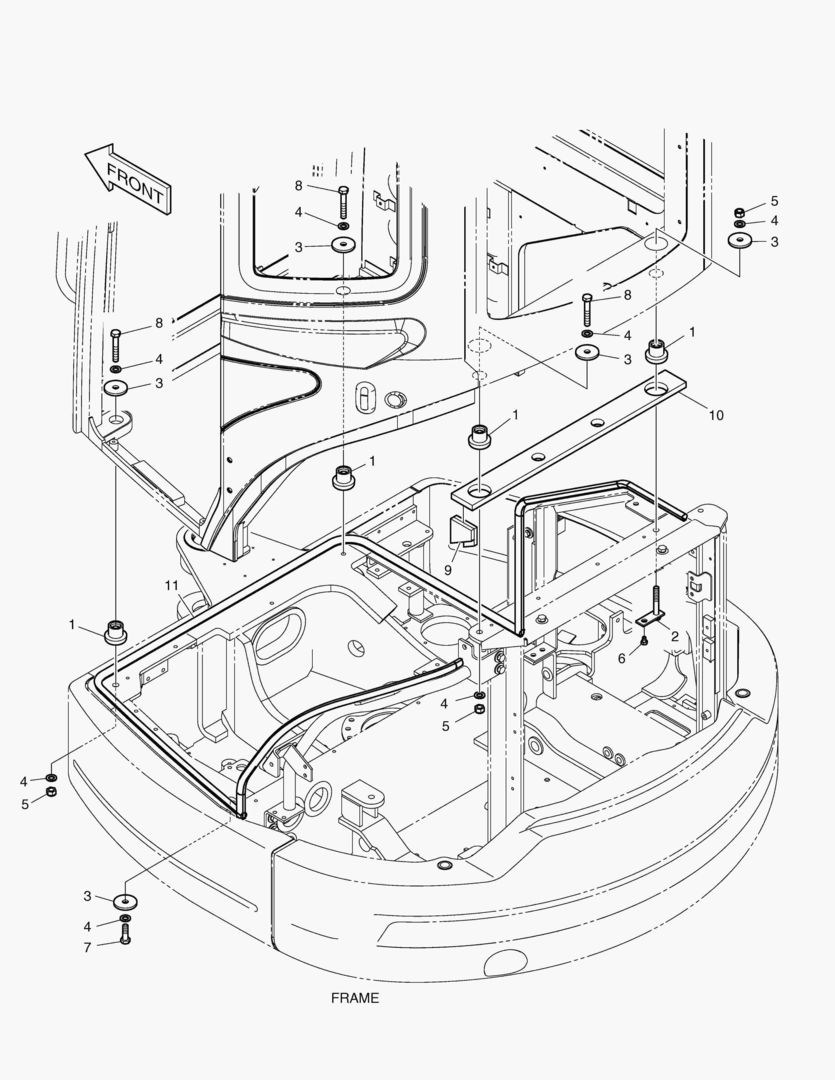 УСТАНОВКА КАБИНЫ