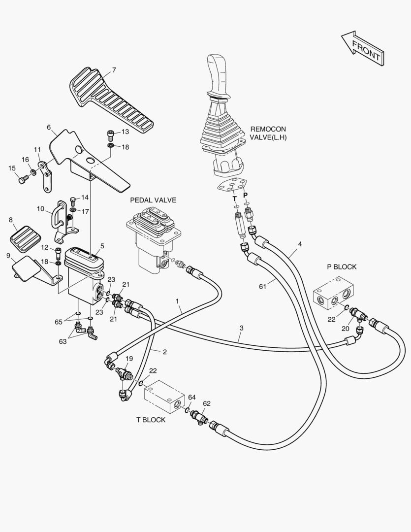 ТРУБОПРОВОД СЕРВОУПРАВЛЕНИЯ(2) - ВРАЩАЮЩИЙСЯ