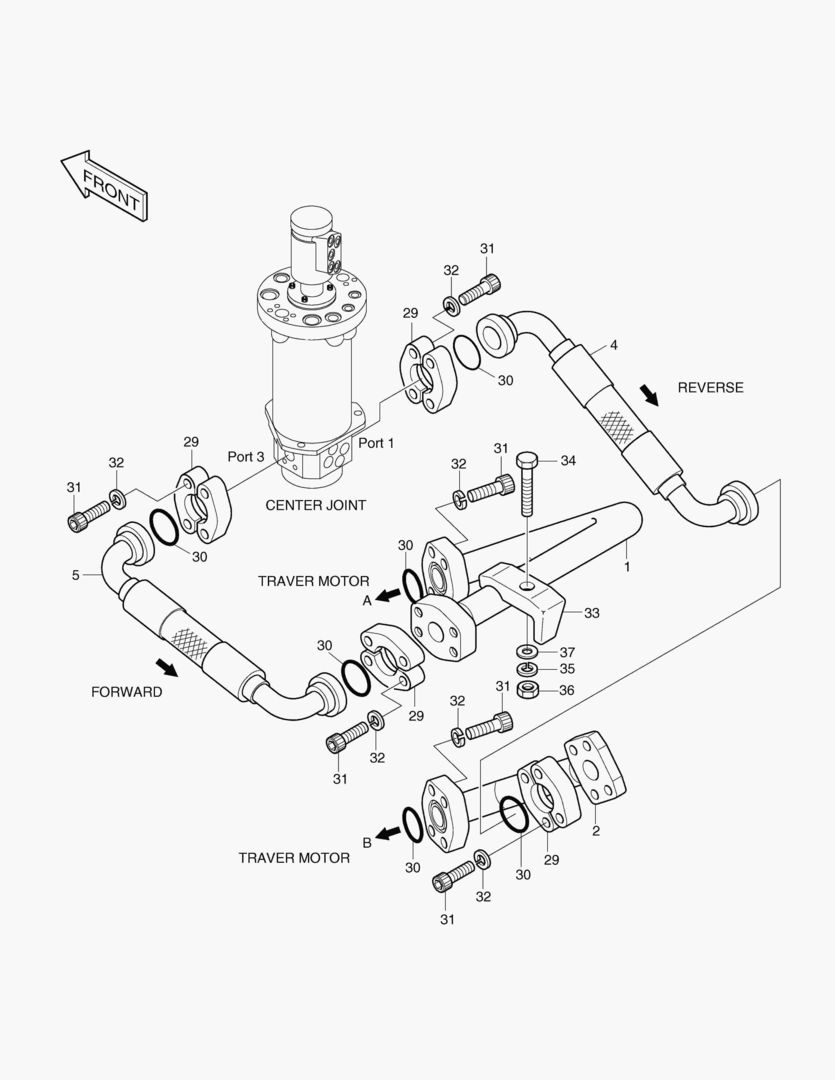 Спецтехника 2190 PROPELLING PIPING(1)-TRAVEL [1~1146]