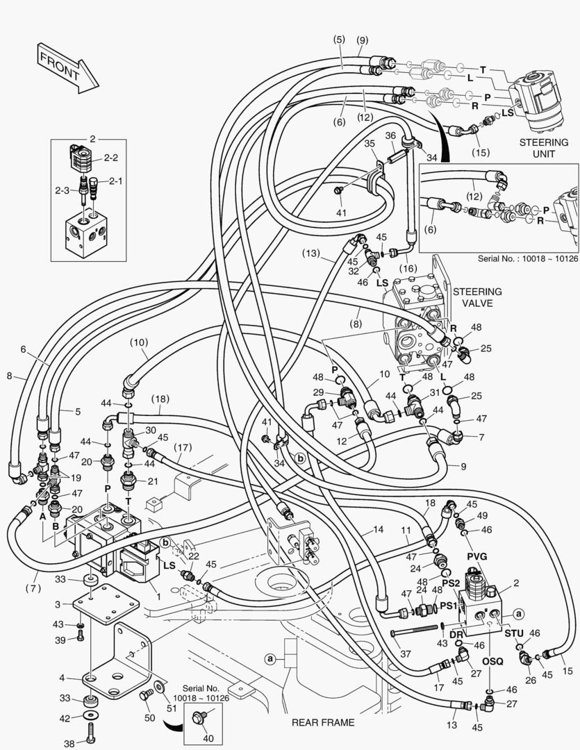 ПАТРУБКИ РУЛЕВОГО УПРАВЛЕНИЯ - ЭЛЕКТРИКА