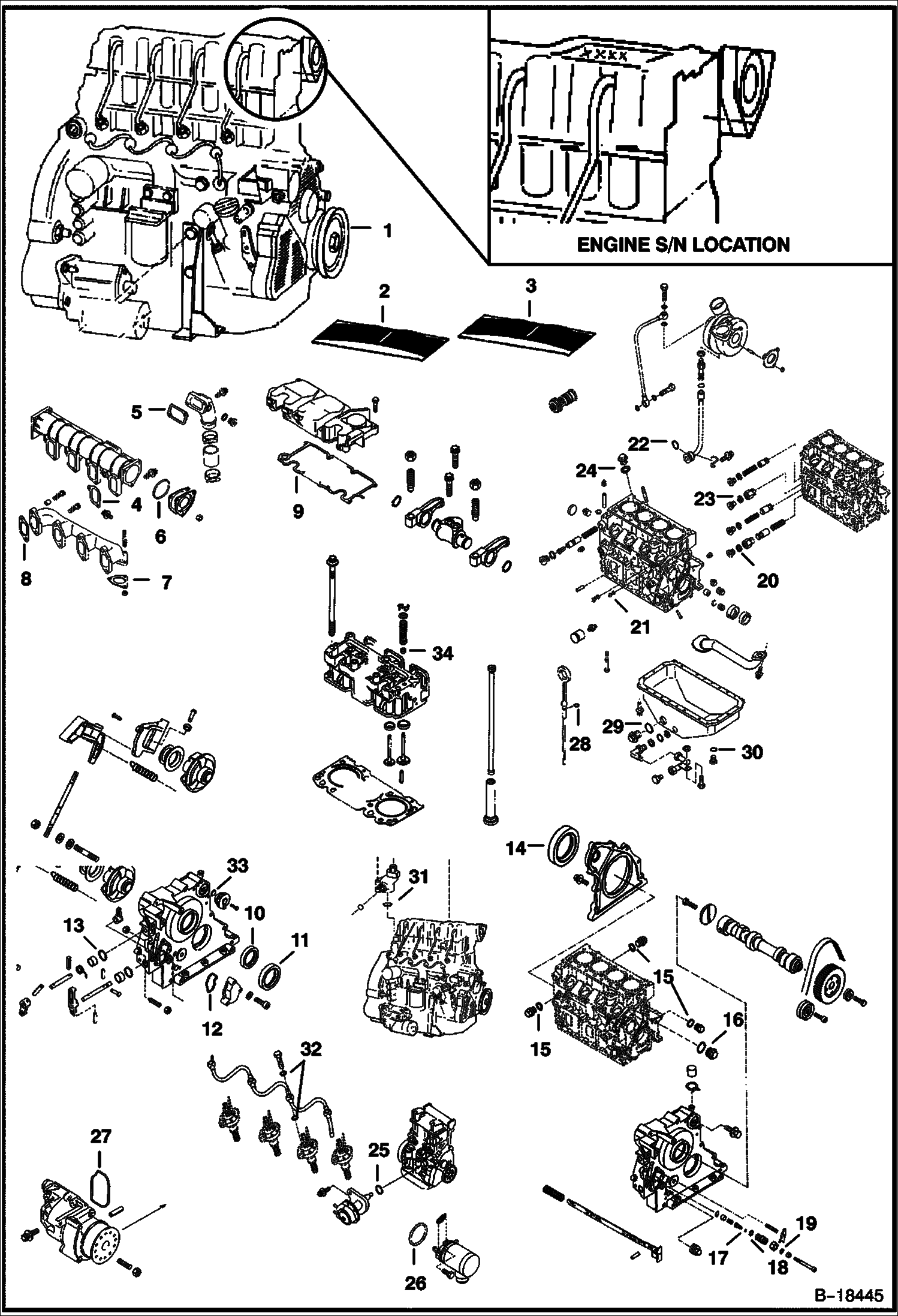 КОМПЛЕКТЫ ПРОКЛАДОК ДВИГАТЕЛЯ