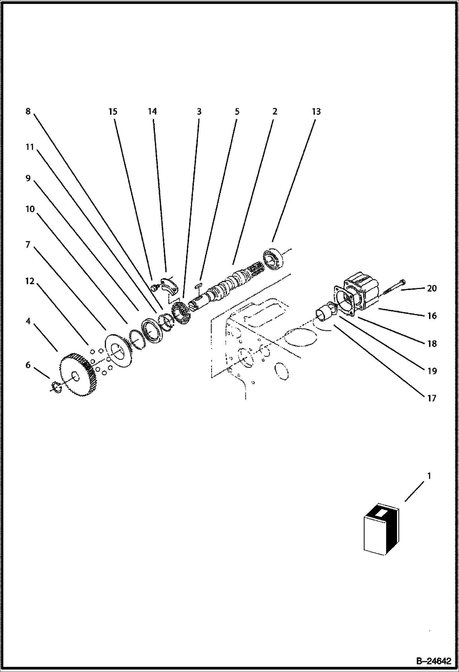 ТОПЛИВНЫЙ РАСПРЕДЕЛИТЕЛЬНЫЙ ВАЛ И РАСПРЕДЕЛИТЕЛЬНЫЙ ВАЛ РЕГУЛЯТОРА ОБОРОТОВ