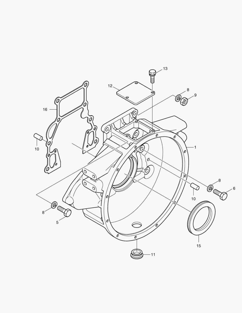 130 FLYWHEEL HOUSING [2017~]