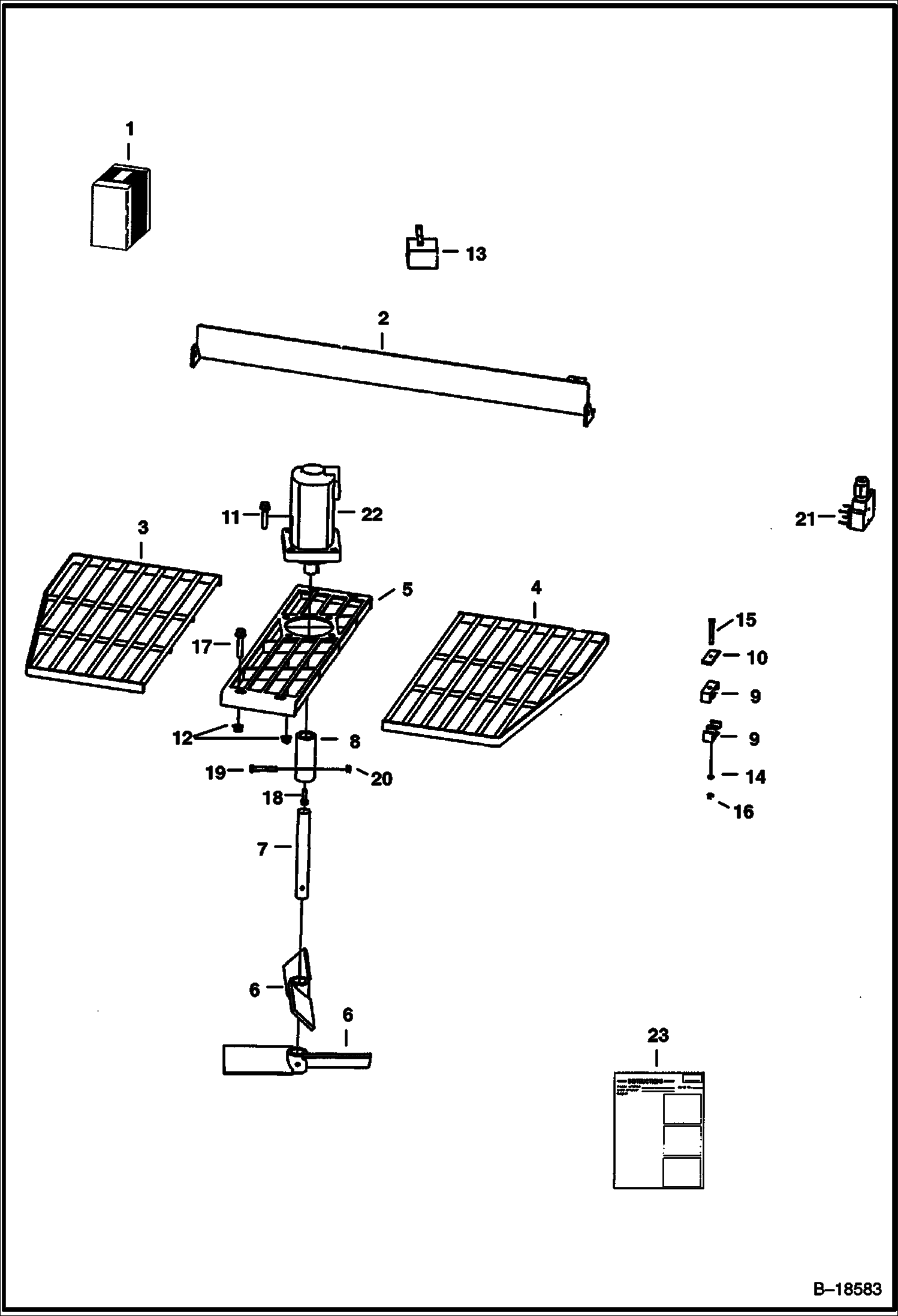 МЕШАЛКА БЕТОНОНАСОСА БЕТОНОНАСОС - СЕРИЙНЫЙ НОМЕР PREFIX 2331