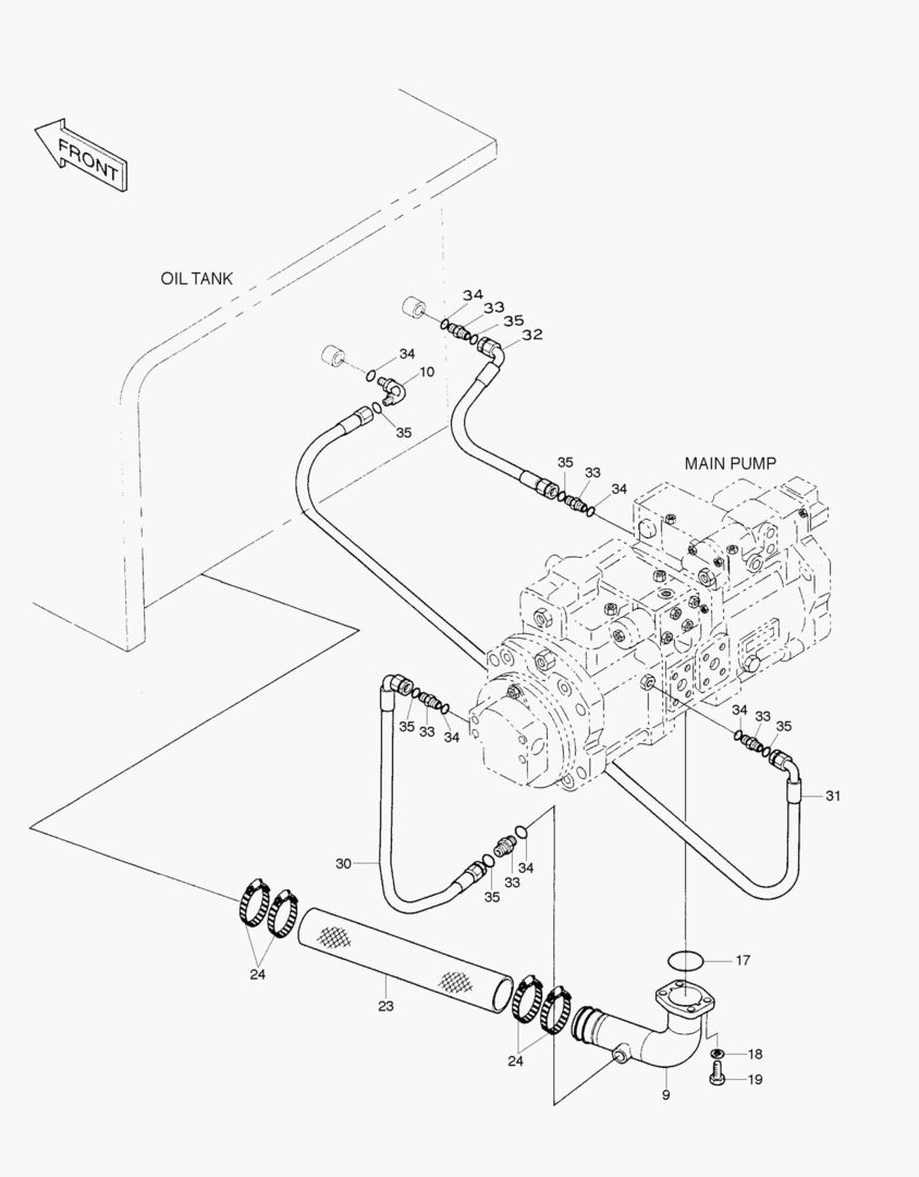 ТУБОПРОВОД МАСЛЯНОГО РАДИАТОРА(1)