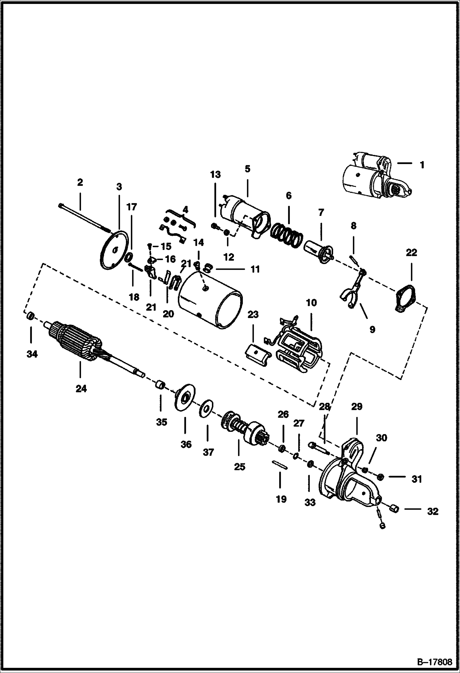 СТАРТЕР (DELCO 1998376)