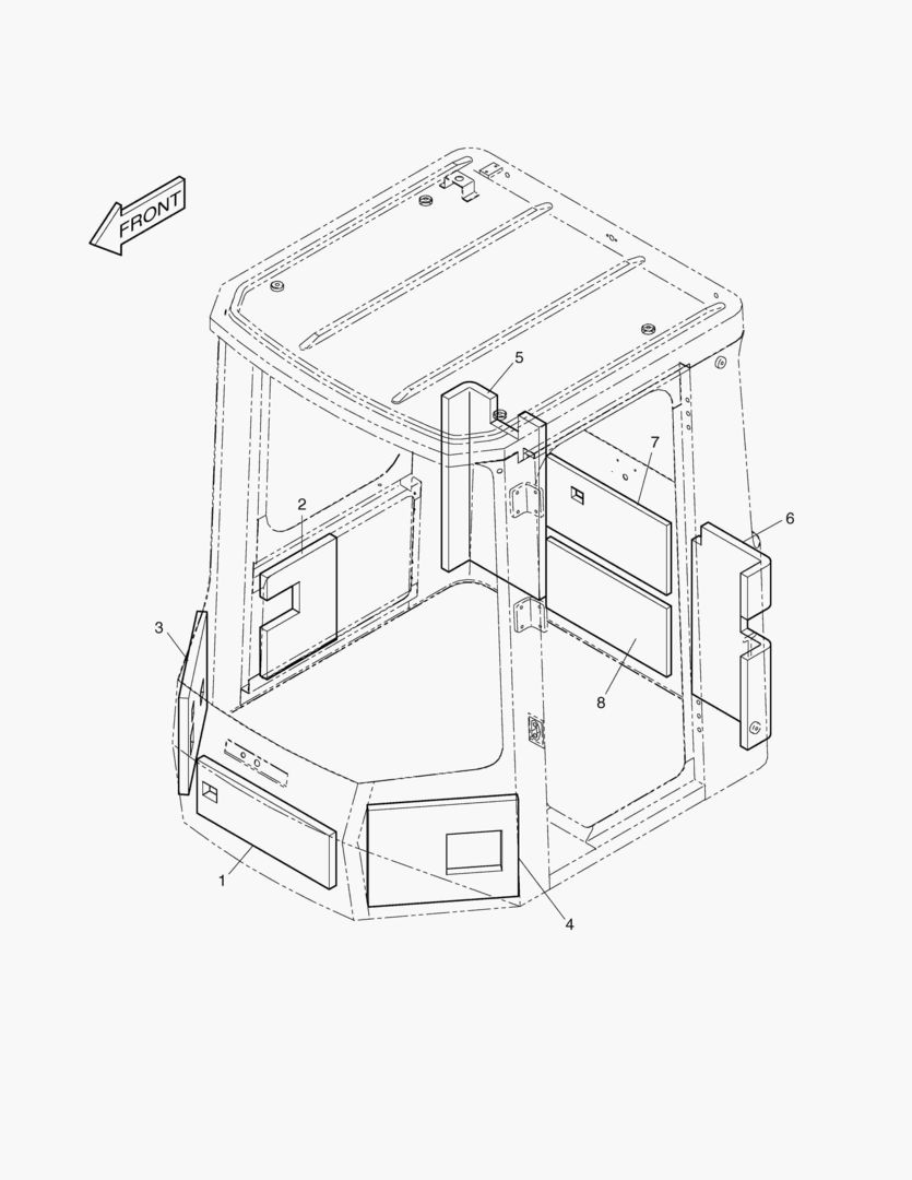 АКУСТИЧЕСКАЯ НОПЛАСТОВАЯ ИЗОЛЯЦИЯ - КАБИНА