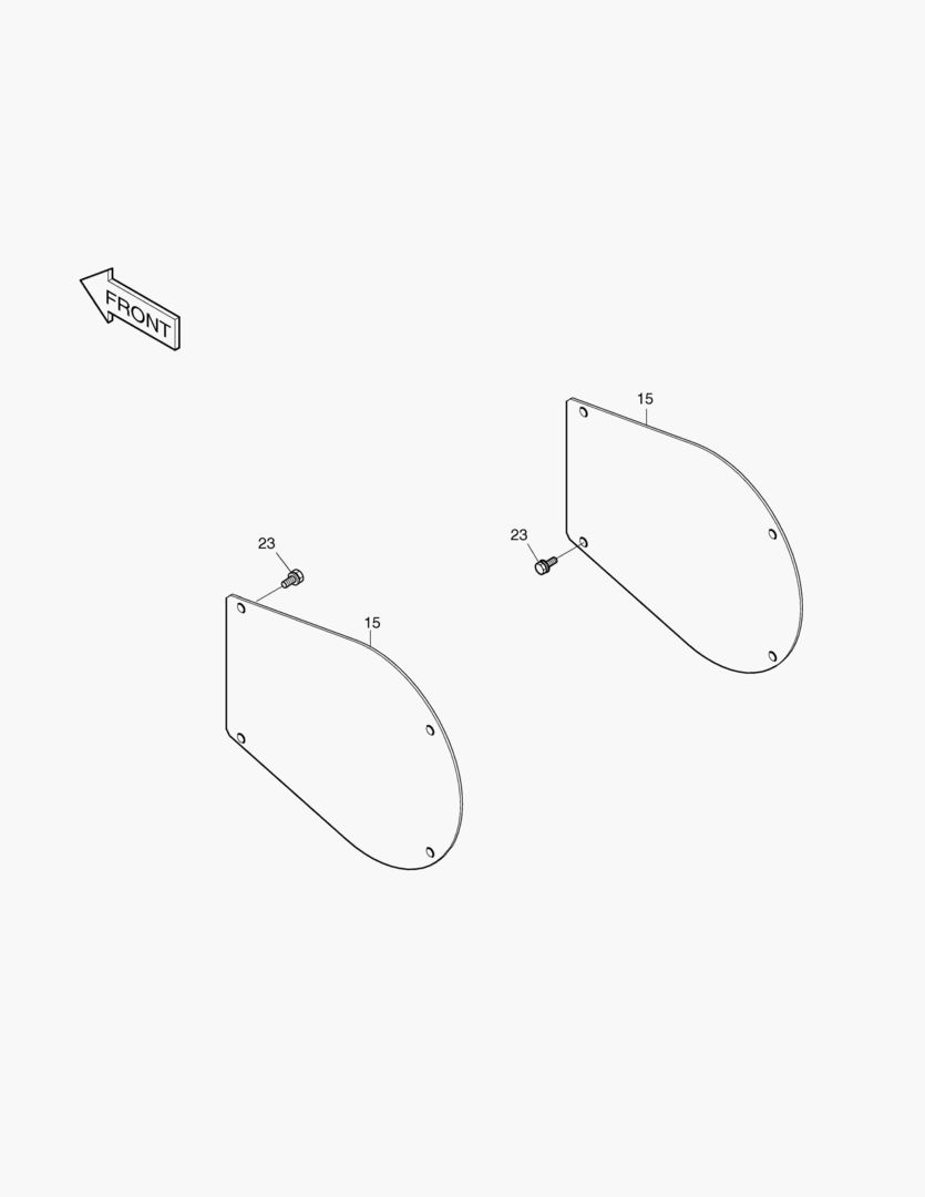 КРЫШКА ТРУБОПРОВОДА ХОДА