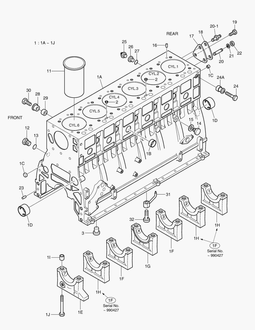 БЛОК ЦИЛИНДРОВ