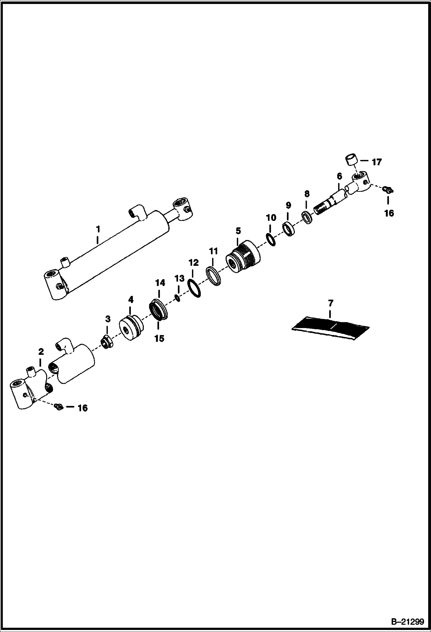 ЦИЛИНДРА НАКЛОНА СЕРИЙНЫЙ НОМЕР 44732 И ВЫШЕ