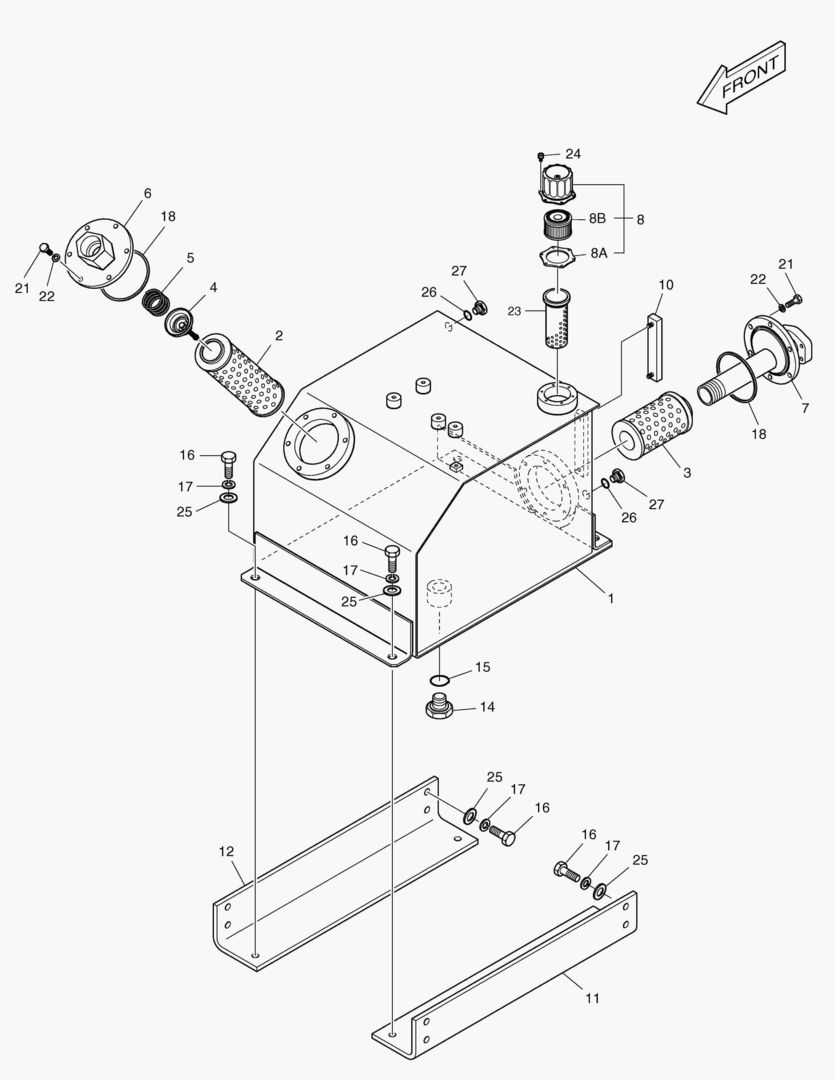 РЕЗЕРВУАР ДЛЯ МАСЛА