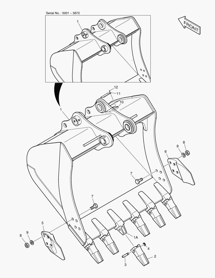 6870 BUCKET - 0.76гЋҐ