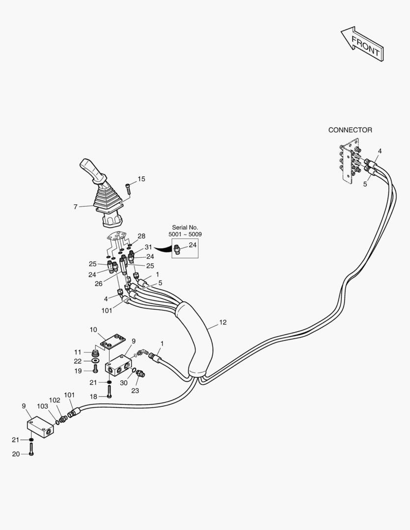 ТРУБОПРОВОД СЕРВОУПРАВЛЕНИЯ(7)