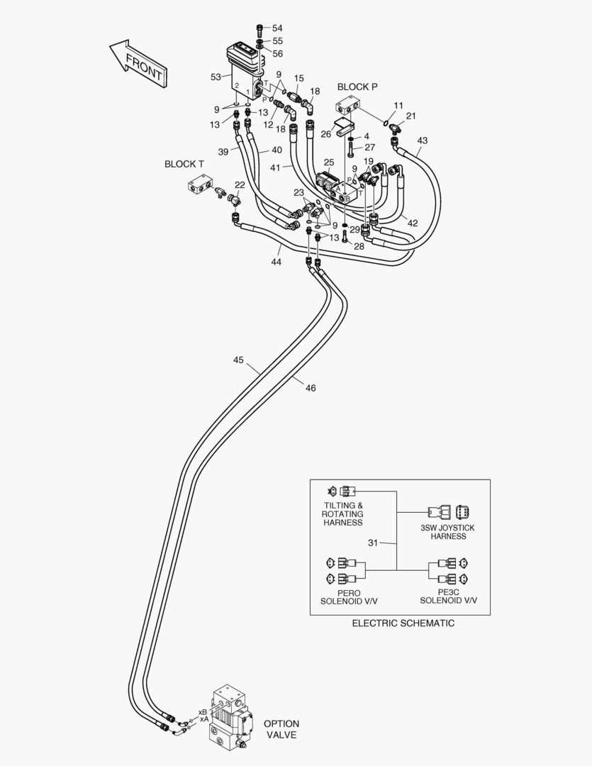 ТРУБОПРОВОД СЕРВОУПРАВЛЕНИЯ-PERO