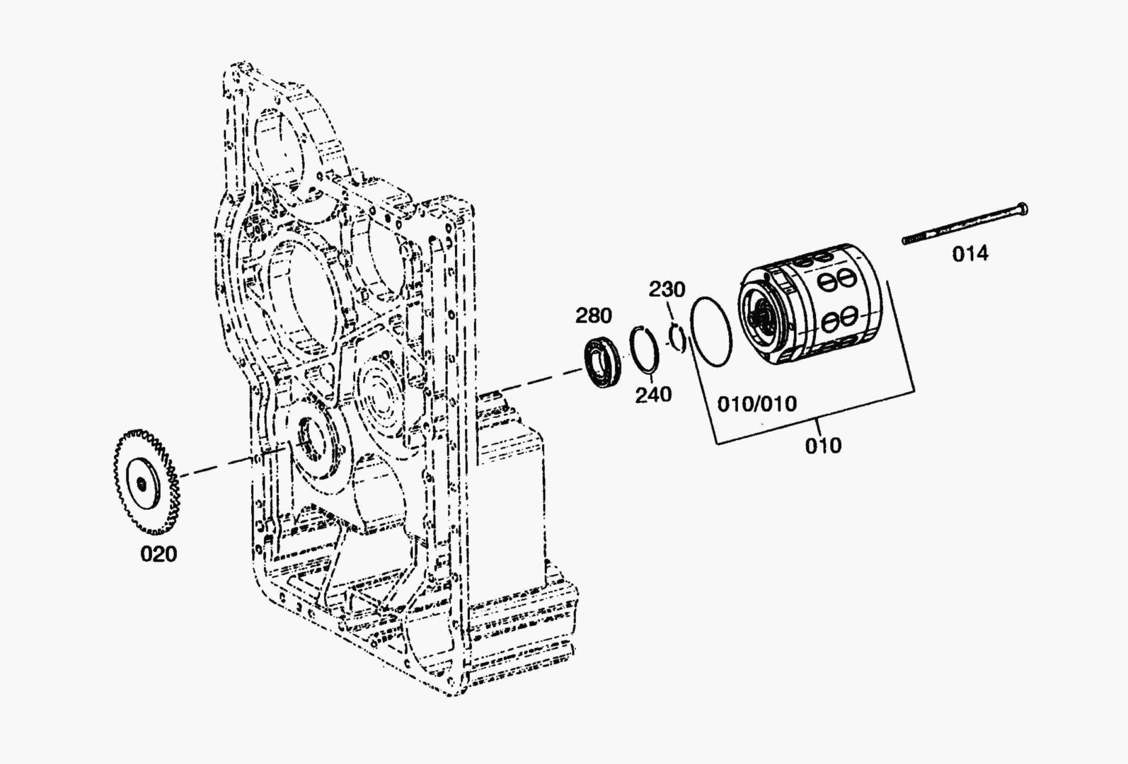 G070-72 EMCY.STEER.PUMP